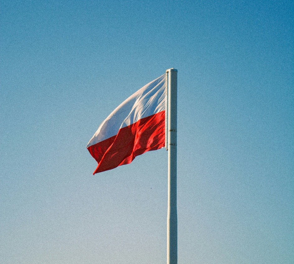 Polnische Flagge – Polnischer Abend