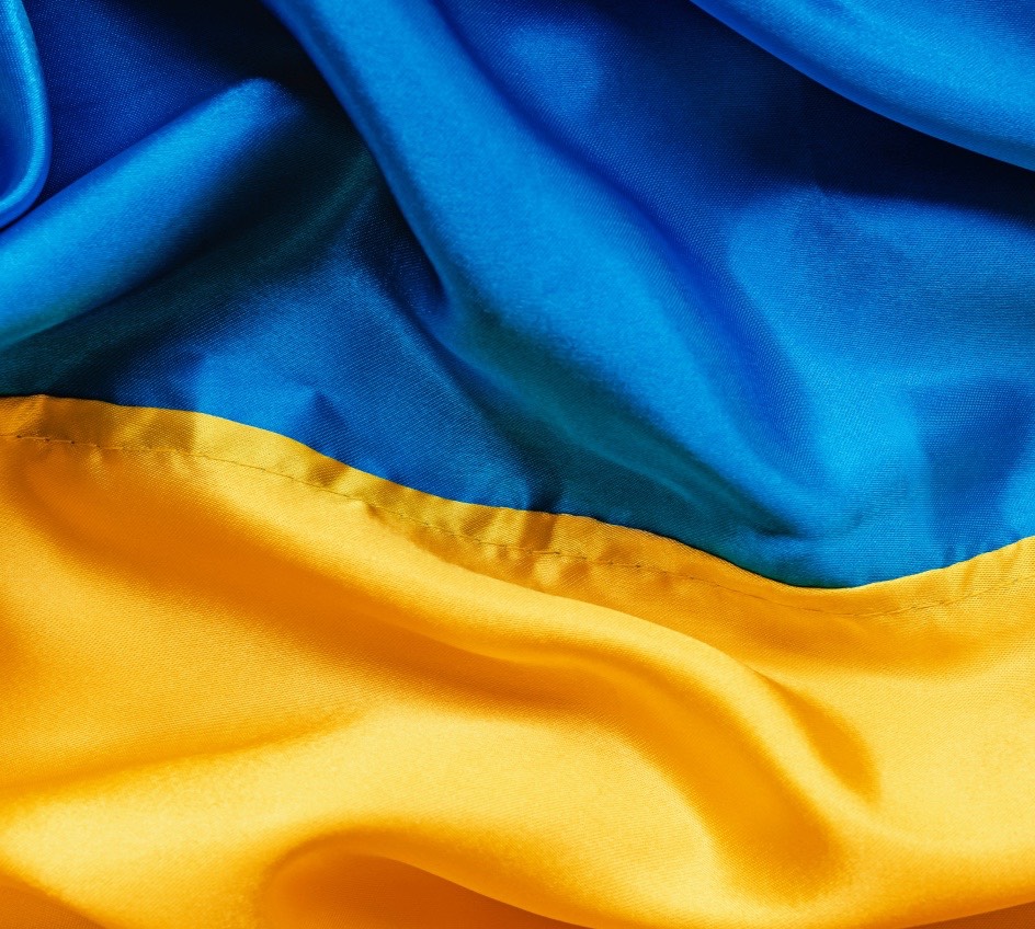 Ukrainische Flagge – Ukrainischer Abend